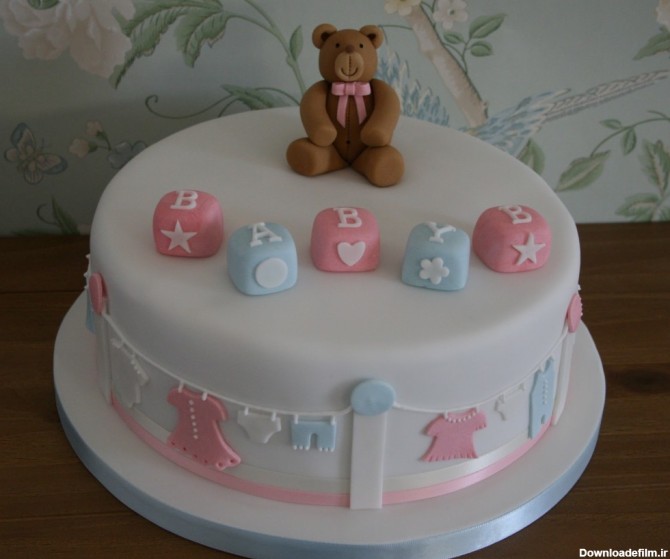 عکس های ۵۰ مدل کیک تولد بچه برای اولین شکم مادران – سایت مجله ...