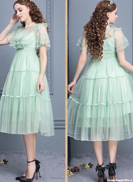 41 مدل لباس مجلسی دخترانه کوتاه عروسکی ❤️ پرانا
