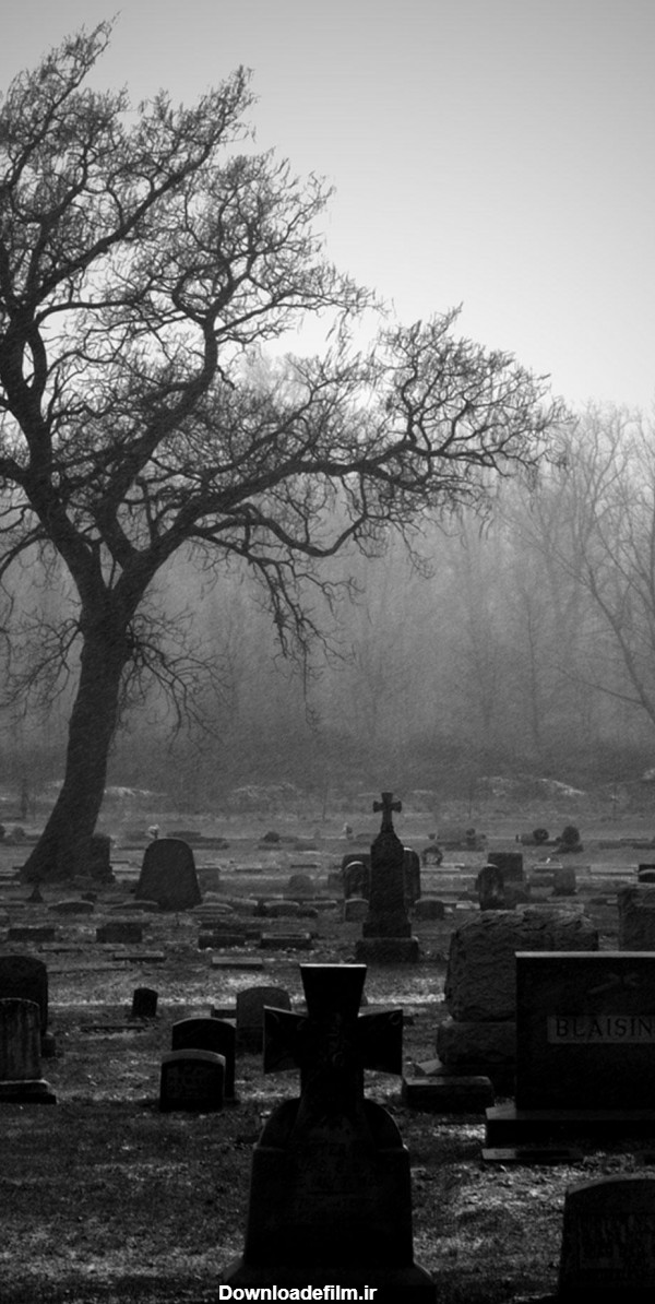 عکس ترسناک و جالب از قبرستان