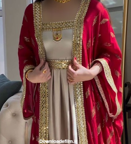 مدل لباس عربی مجلسی و جدید + مدل لباس عربی بلند با حجاب