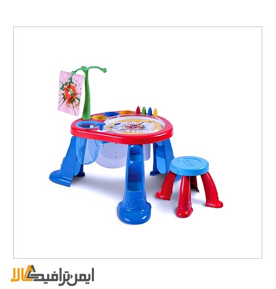 میز و صندلی نقاشی کودک | خرید میز بازی نقاشی کودک | ایمن ترافیک کالا