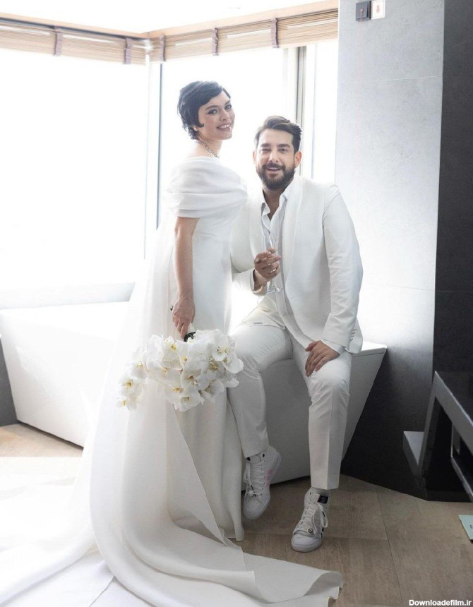 دو هنرمند مشهور سینمای ترکیه با هم ازدواج کردند/ استایل ساده و شیک ...