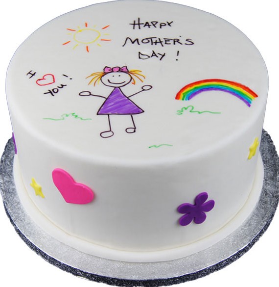 مدل کیک روز مادر؛ تزئینات متنوع کیک برای روز مادر