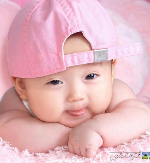 پسر بچه ژاپنی صورتی pink japonese baby