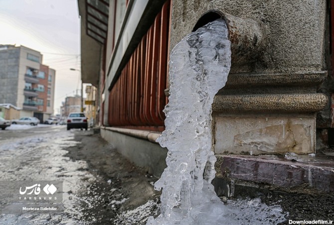 فرارو | (تصاویر) یخبندان در شهرکرد
