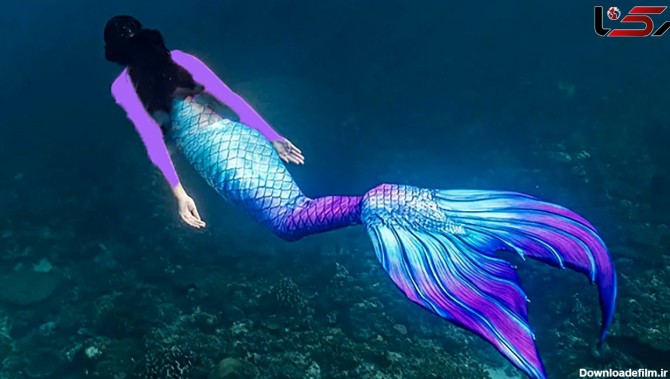 این دختر فوق زیبا پری دریایی ایران است + عکس دختر عجیب ...