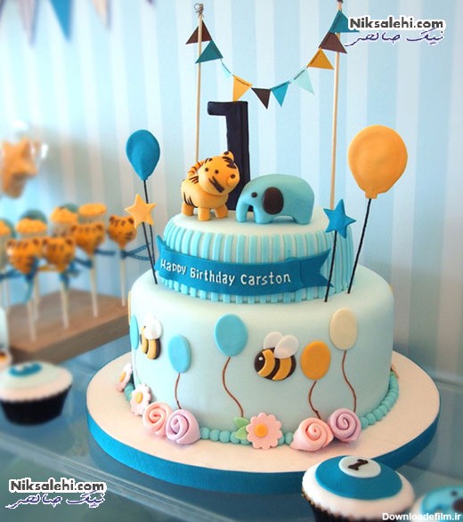 ایده های زیبای کیک تولد برای یک سالگی پسرکوچولوها