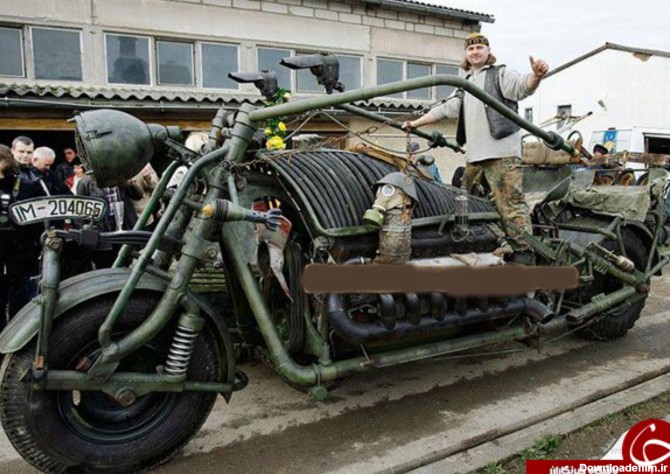 سنگین ترین موتور سیکلت جهان + تصاویر