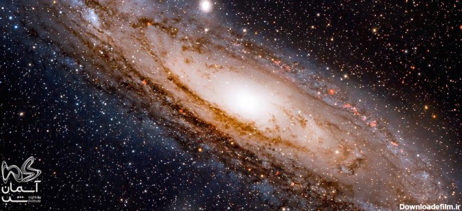 کهکشان آندرومدا+مکان+مشخصات+تصاویر | موسسه طبیعت آسمان شب