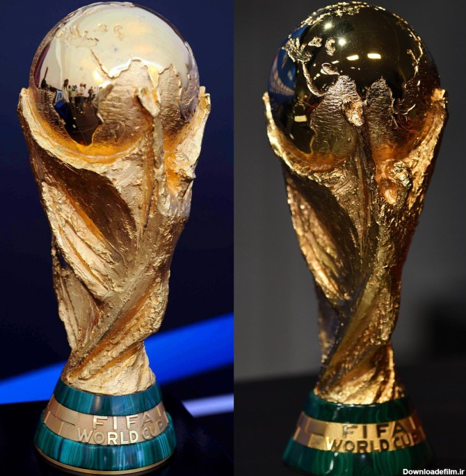 عکس رونالدو روی کاپ جام جهانی