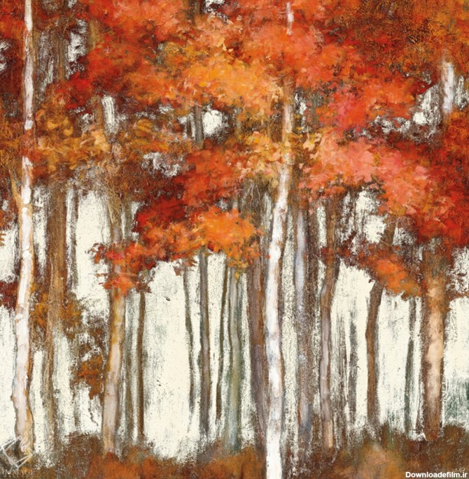 گالری ایماژ: تابلو نقاشی جنگل اکتبر l
