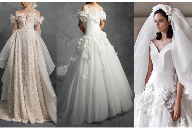 7 مدل لباس عروس جدید سال 2023 برای طرفداران مد - مجله پارچه نگار ...