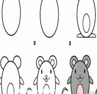 نقاشی شیر و موش - عکس نودی