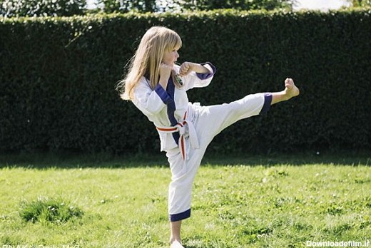 کاراته جان این دختر را نجات داد (+عکس)