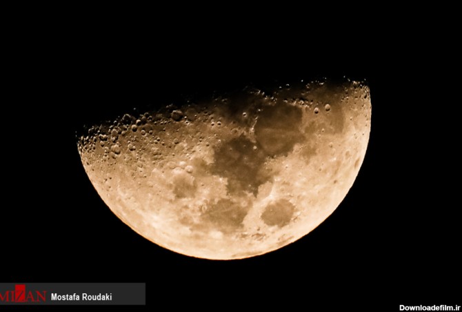 عکسی جالب و دیدنی از نیمه پنهان ماه + عکس