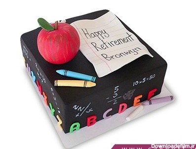مدل کیک برای روز معلم - کیک برام دیکته بگو | کیک آف