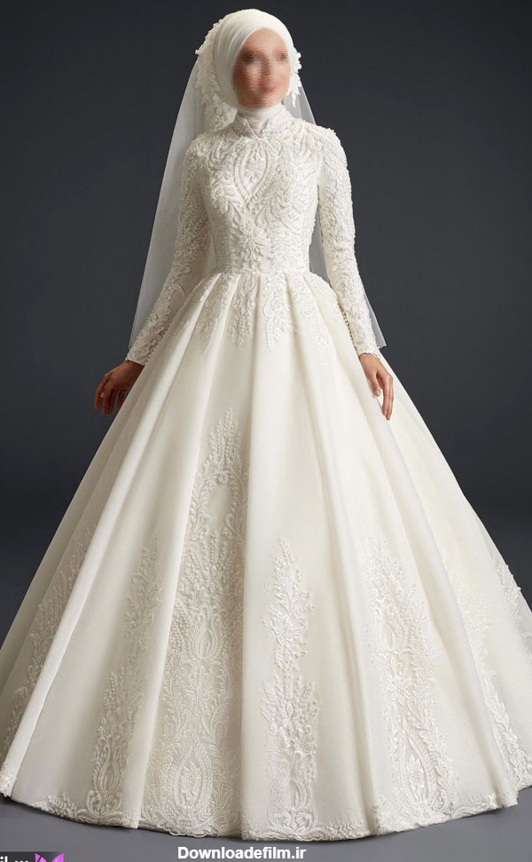 27 مدل لباس عروس با حجاب و پوشیده | ساتیشو