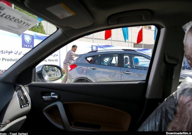 تصاویر هوایی از پارکینگ ایران خودرو