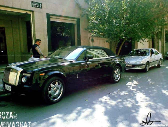 ماشین ۱۰میلیاردی در تهران متعلق به کیست؟ / عکس