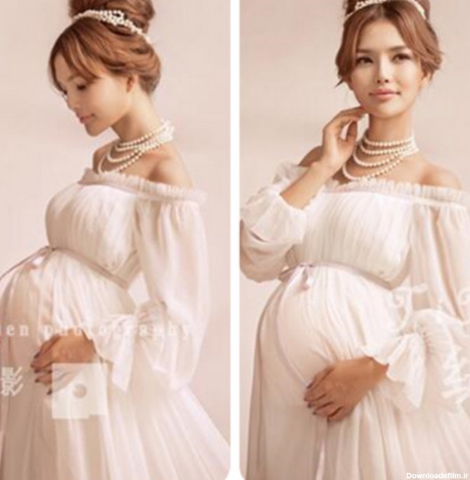 مدل های لباس بارداری و حاملگی برای آتلیه عکاسی