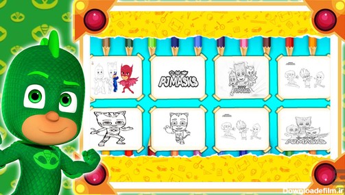 Pj Masks drawing office game Game for Android - Download | Bazaar