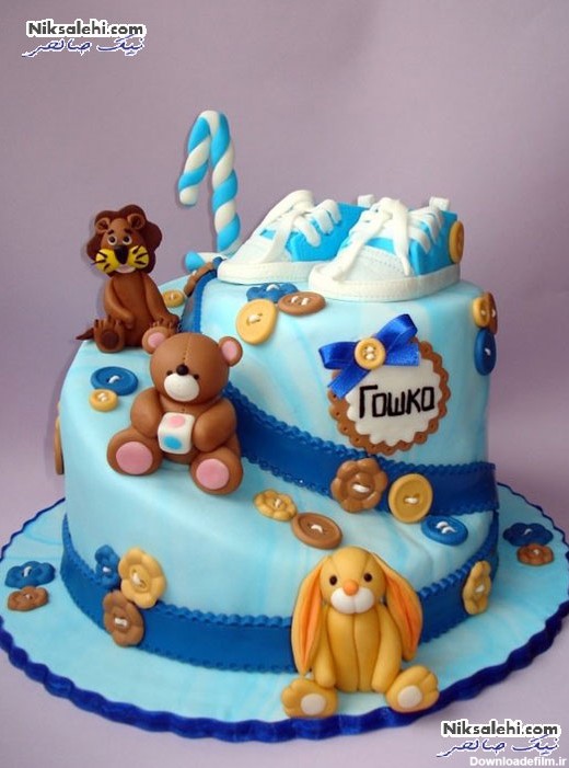 ایده های زیبای کیک تولد برای یک سالگی پسرکوچولوها