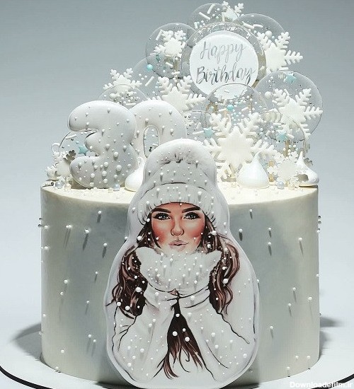 قیمت و خرید ابزار تزیین کیک بهگز مدل دختر زمستانی