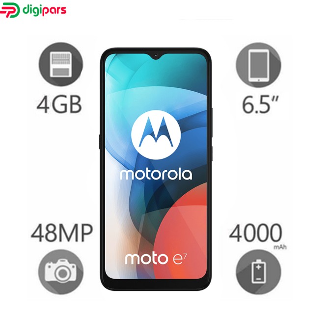 قیمت و خرید گوشی موبایل موتورولا مدل Moto E7 دو سیم کارت ظرفیت ۴ ...