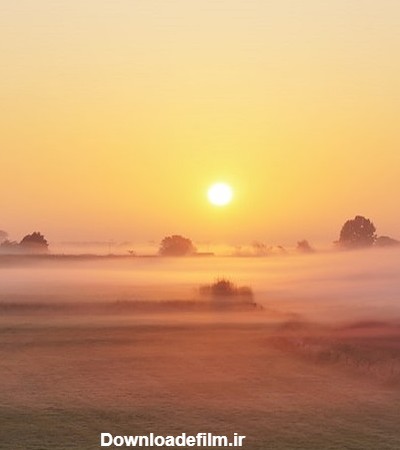 عکس طلوع خورشید صبح