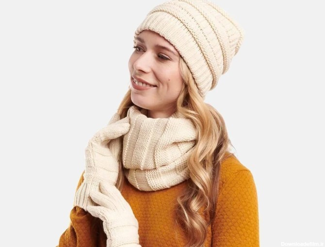 20 ترند مدل شال و کلاه زنانه برای پاییز و زمستان 1401 - مجله مدیسه