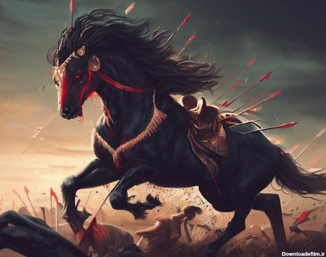 عکس از اسب امام حسین