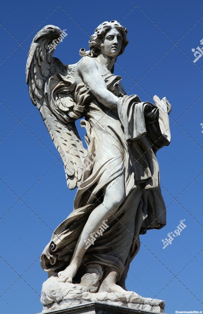 عکس مجسمه فرشته بالدار