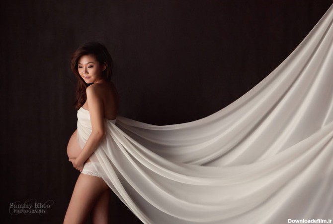 آتلیه بارداری با لباس - راهنمای انتخاب لباس برای عکاسی بارداری در ...