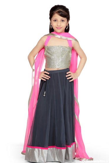 لباس هندی دخترانه,مدل لباس هندی دختر بچه ها