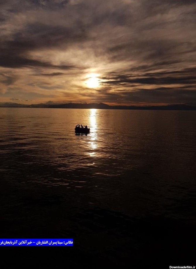 خبرآنلاین - تصاویر | بازگشت غروب‌های دل‌انگیز دریاچه ارومیه