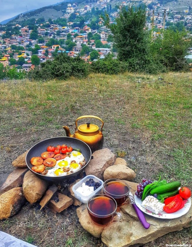 nature.iran.ir@instagram on Pinno: صبحانه در دل طبیعت سنگچال ...