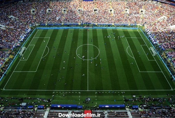 فوتبال جهان| لوژنیکی مسکو بهترین ورزشگاه جهان از منظر دید زمین از ...