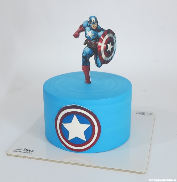 کیک کاپیتان آمریکا