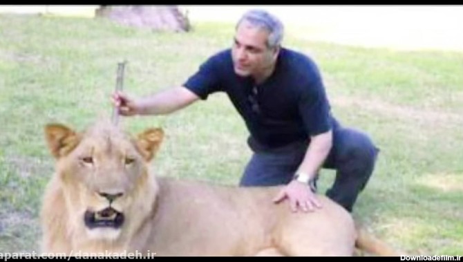 وقتی مهران مدیری با شیر و سگ و مارش، عکس می گیره