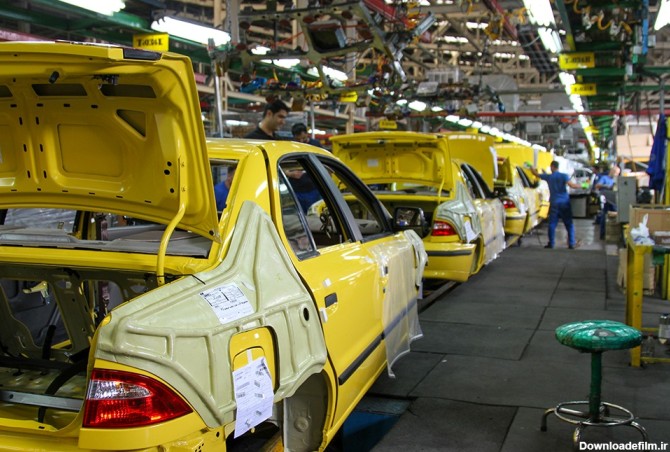 بازگشت کارگران ایران خودرو به چرخه تولید+تصاویر