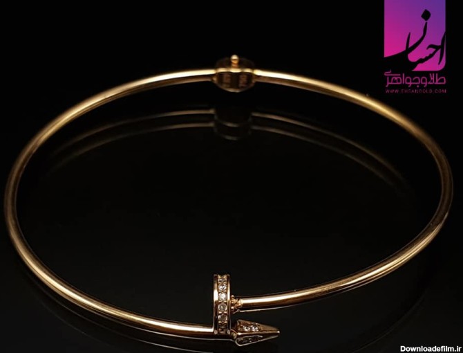 دستبند طلا النگویی لوکس (عکس + قیمت) | خرید آنلاین طلا | طلا ...