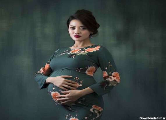 مدل لباس بارداری تابستانی چین دار شیک، خنک و جدید 1402