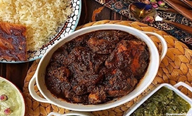 خورش مرغ ترش عکس