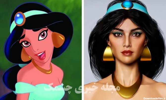 تبدیل شخصیت های کارتونی به صورت واقعی توسط یک هنرمند ترکیه ای!