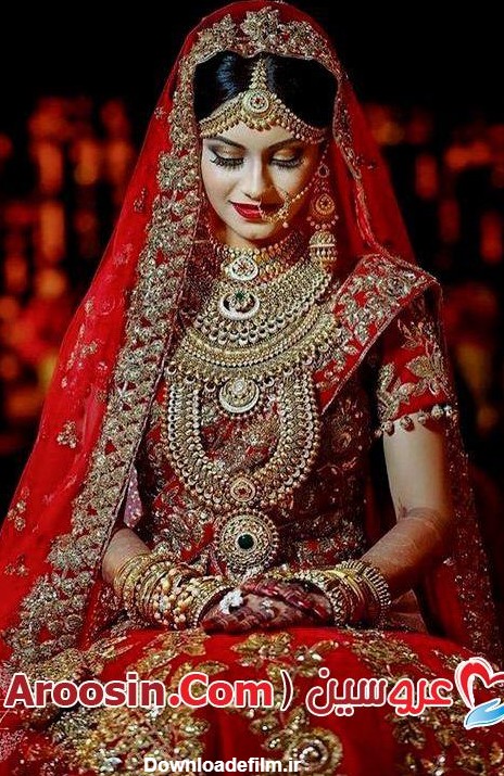 عکس لباس عروس هندی