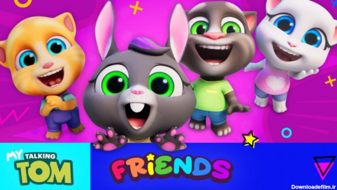انیمیشن گربه سخنگو - گربه سخنگو خرگوش های بازیگوش