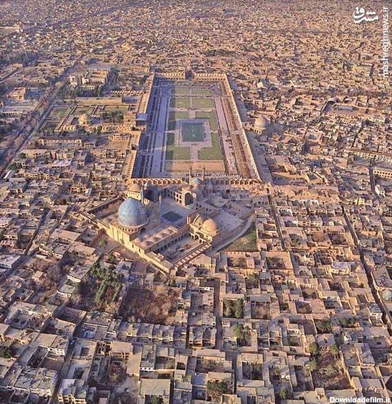 مشرق نیوز - تصویر هوایی دیدنی از اصفهان