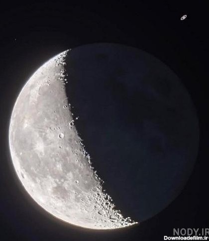عکس ماه نیمه کامل - عکس نودی