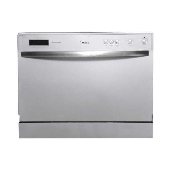 قیمت و خرید ماشین ظرفشویی رومیزی مایدیا مدل WQP6-3206BS