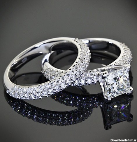 ترکیبات انگشتر الماس زنانه